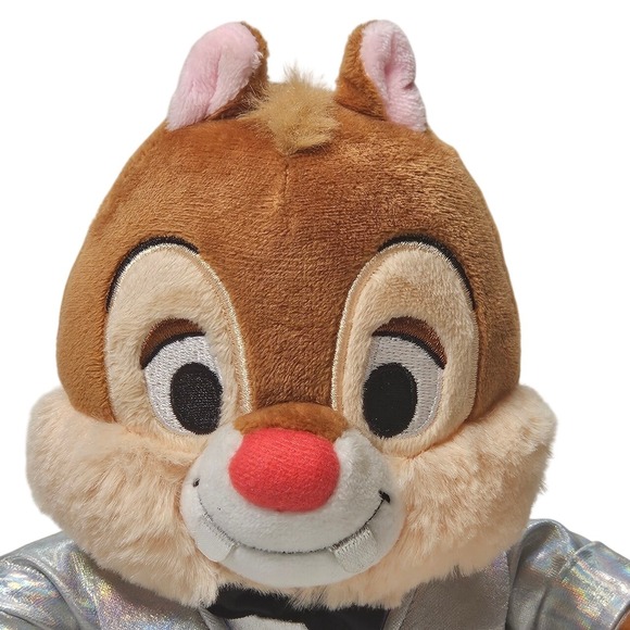 Disney 100 Years of Wonder Chipmunk Plush Silver Tuxedo Jacket "Dale"! - Picture 5 of 11